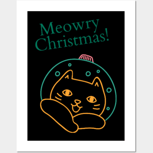 Merry Christmas Posters and Art